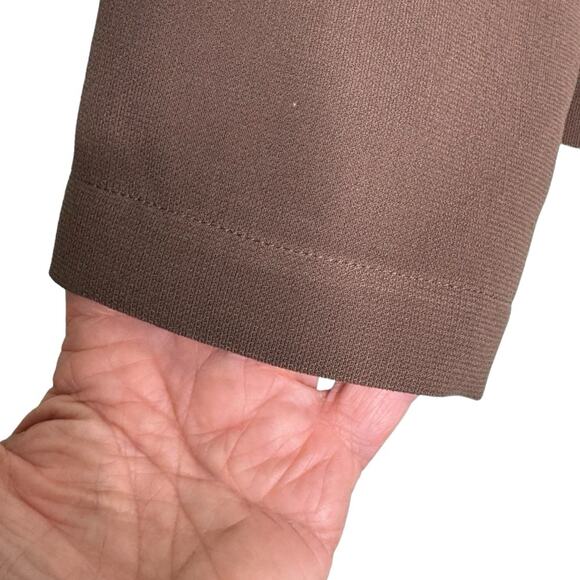 SAGA BROWN BUTTON DOWN WOMEN TOP WITH POCKETS SIZE SMALL - Picture 4 of 8